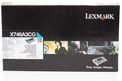 Lexmark X746A3CG Cyan Original Toner - X746DE / X748DE