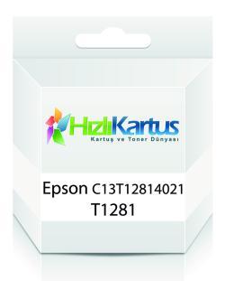 Epson C13T12814021 (T1281) Black Compatible Cartridge - Stylus SX125