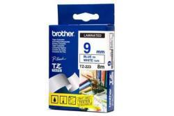 Brother TZ-223 White on Blue Laminated Label 9 mm - RL-700S