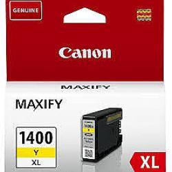 Canon PGI-1400XL Y (9204B001) Yellow Original Ink Cartridge High Capacity - MB2040