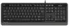 A4 Tech Fstyler FK10 Black Multimedia Wired Q Keyboard