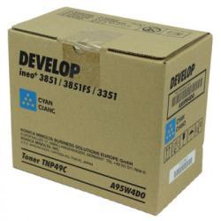 Develop TNP-49C Cyan Original Toner Cartridge - Ineo +3851 / +3851FS
