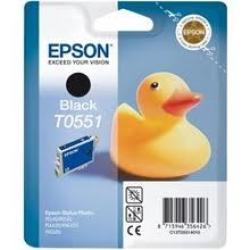 Epson C13T05514020 (T0551) Black Original Ink - R240 / R245 (Ex)