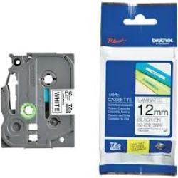 Brother TZe-231 White-Black 12MM Original Label Strip - PT-1400