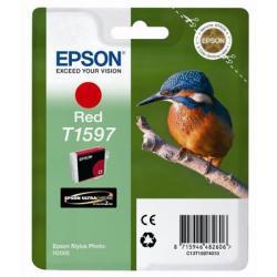 Epson C13T15974010 (T1597) Magenta (Red) Original Ink Cartridge - Stylus Photo R2000 (U)