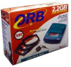 Orb 2.2 GB External Hard Disc Drive Formatted Disk (Harici Harddisk Format Disketi)