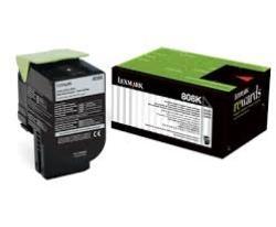 Lexmark 80C8SK0 (808SK) Black Original Toner - CX310 / CX410