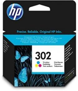 HP F6U65A (302) Colour Original Cartridge- DeskJet 2130 (Ex)