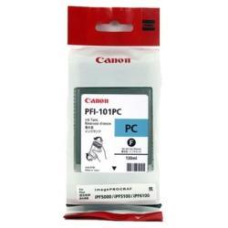 Canon PFI-101PC (0887B001) Photo Cyan Original Cartridge - IPF6000s / IPF5000 (Ex)