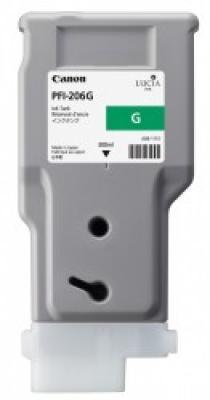 Canon PFI-206G (5310B001) Green Original Cartridge - iPF6400 / iPF6450 (Ex)