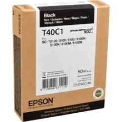 Epson C13T40C140 (T40C1) Black Original Cartridge - SC-T3100