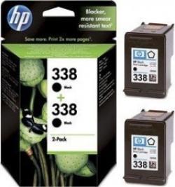 HP CB331EE (338) Duo Pack Black Original Cartridge - Deskjet 5743 (Ex)