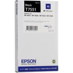 Epson C13T75514010 (T7551XL) Orjinal Siyah Kartuş - WF-8010DW / WF-8090 (Ex)