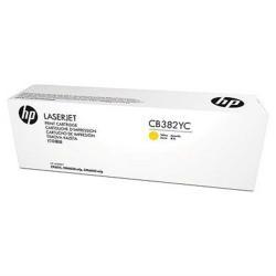 HP CB382YC (824A) Yellow Original Toner - Laserjet CP6015 (Damaged Box)