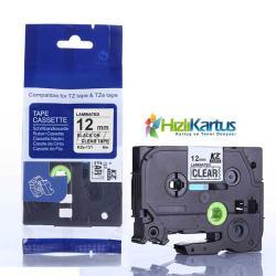Brother TZE-131 Black Compatible Label Strip on Transparent 12mm x 8m - GL-100