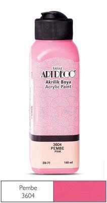 Artdeco 3604 Pink Acrylic Paint 140 ml