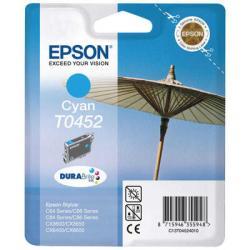 Epson C13T04524020 (T0452) Cyan Original Ink - Stylus C64 (C)