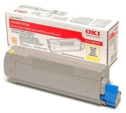 OKI 43381905 Yellow Original Toner - C5600 / C5700