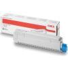 OKI 44643007 Cyan Original Toner - C801 / C821
