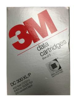 3M DC-300XLP QIC 45 Mb Data Cartridge