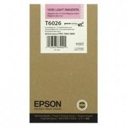 Epson C13T602600 (T6026) Light Magenta Original Ink - Stylus Pro 7800 (Ex)