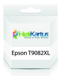 Epson C13T908240 (T9082) XL Cyan Compatible Cartridge - WF-6090 / WF-6590