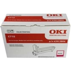 OKI 43913806 Red Original Drum Unit - C710