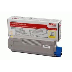 OKI 43865721 Yellow Original Toner - C5850 / C5950 (Damaged Box)