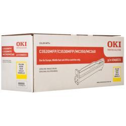 OKI 43460221 Yellow Original Drum Unit - MC3530 / MC350