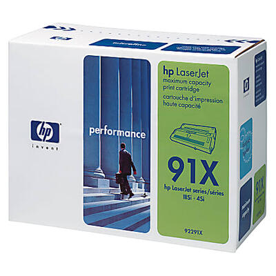 HP 92291X (91X) Black Original Toner Cartridge - LaserJet 4si/IIIsi (B)