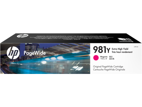 HP L0R14A (981Y) Magenta Original Cartridge - PageWide 556dn / MFP586z (Ex)