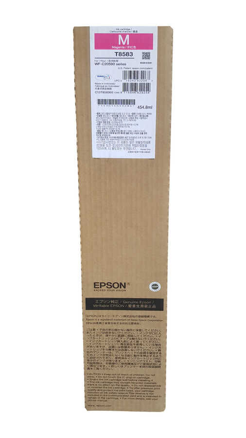 Epson C13T858300 (T8583) Magenta Original Ink - WF-C20590 (Ex)
