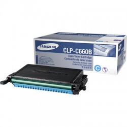 Samsung CLP-C660B/SEE Cyan Original Toner - CLP-610 / CLP-660