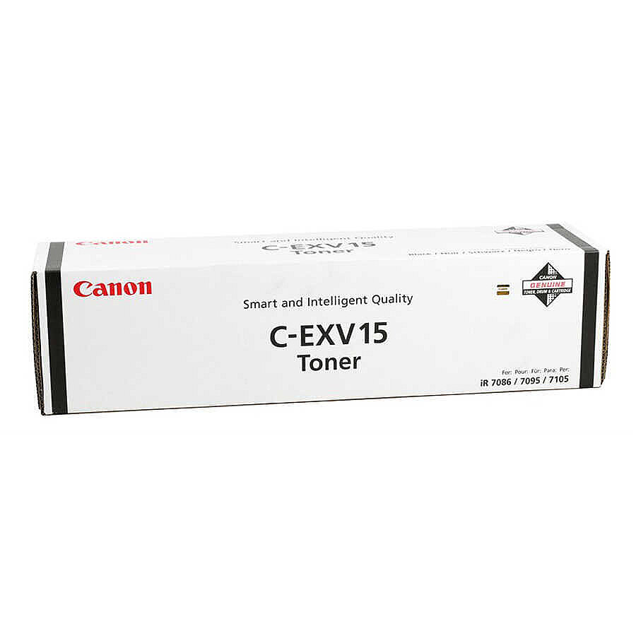 Canon C-EXV15 (0387B002) Black Original Toner - IR-7086