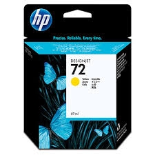 HP C9400A (72) Yellow Color Original Cartridge - DesignJet T610 (Ex)