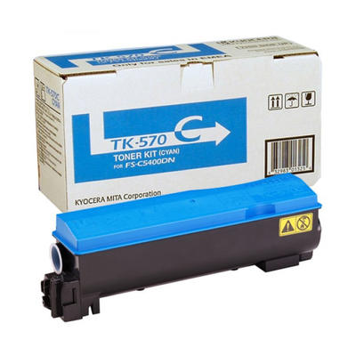 Kyocera TK-570C Cyan Original Toner - FS-C5400DN / P7035CDN