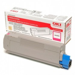 OKI 43324422 Magenta Original Toner Cartridge - C5800 / C5900