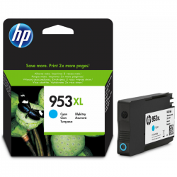 HP F6U16AE (953XL) Cyan Original Cartridge High Yield - OfficeJet Pro 7720