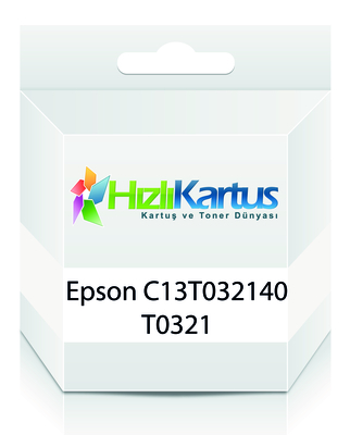Epson C13T032140 (T0321) Black Compatible Cartridge - Stylus C70 / C80