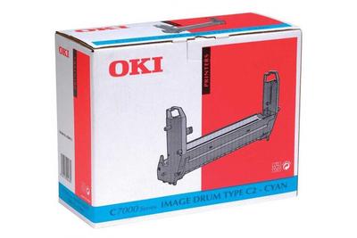 OKI 41304111 Type C2 Blue Original Drum Unit - C7000 / C7200 / C7400