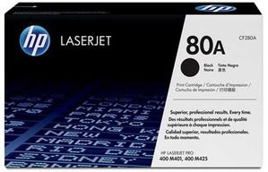 HP CF280A (80A) Black Original Toner - LaserJet M401 / M425 (C)