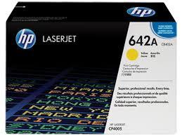 HP CB402A (642A) Yellow Original Toner Cartridge - LaserJet CP4005n