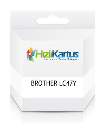 Brother LC47Y Yellow Compatible Cartridge - DCP-110C / DCP-115C