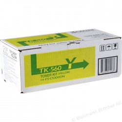 Kyocera TK-560Y Yellow Original Toner- FS-C5300 / FS-C5350