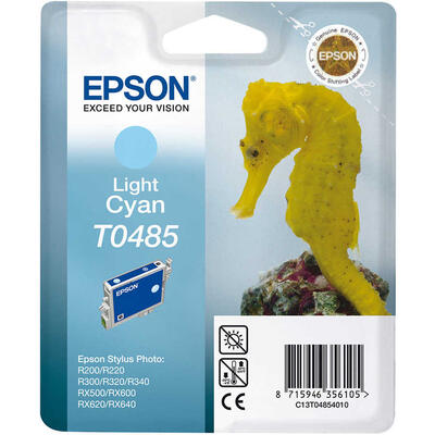 Epson C13T04854020 (T0485) Light Cyan Original Cartridge - Stylus Photo R200 (U)