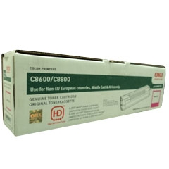 OKI 43487722 Magenta Original Toner - C8600 / C8800