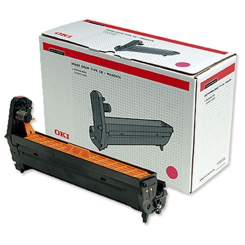 OKI 42126606 Red Original Drum Unit - C5100 / C5200