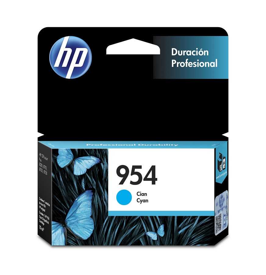 HP L0S50AL (954) Cyan Original Cartridge - OfficeJet Pro 8210