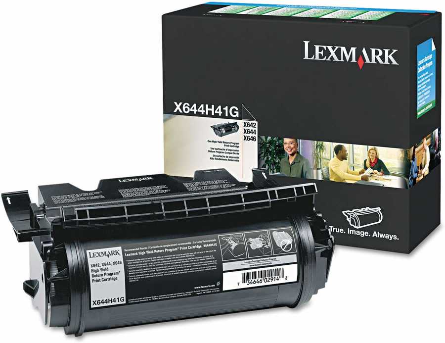Lexmark X644H41G Black Original Toner High Yield - X642 / X644