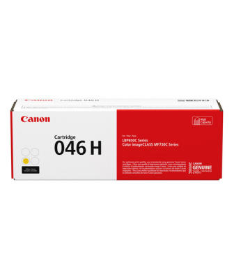 Canon CRG-046H Y (1251C002)  Yellow Original Toner - LBP653cdw / MF732cdw